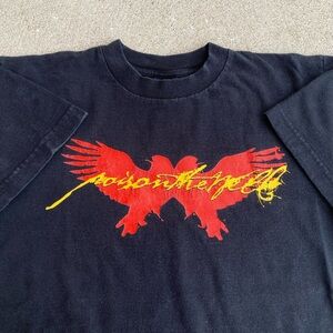 2002 Poison The Well ‘’Tear From The Red’’ Band Tee Shirt
